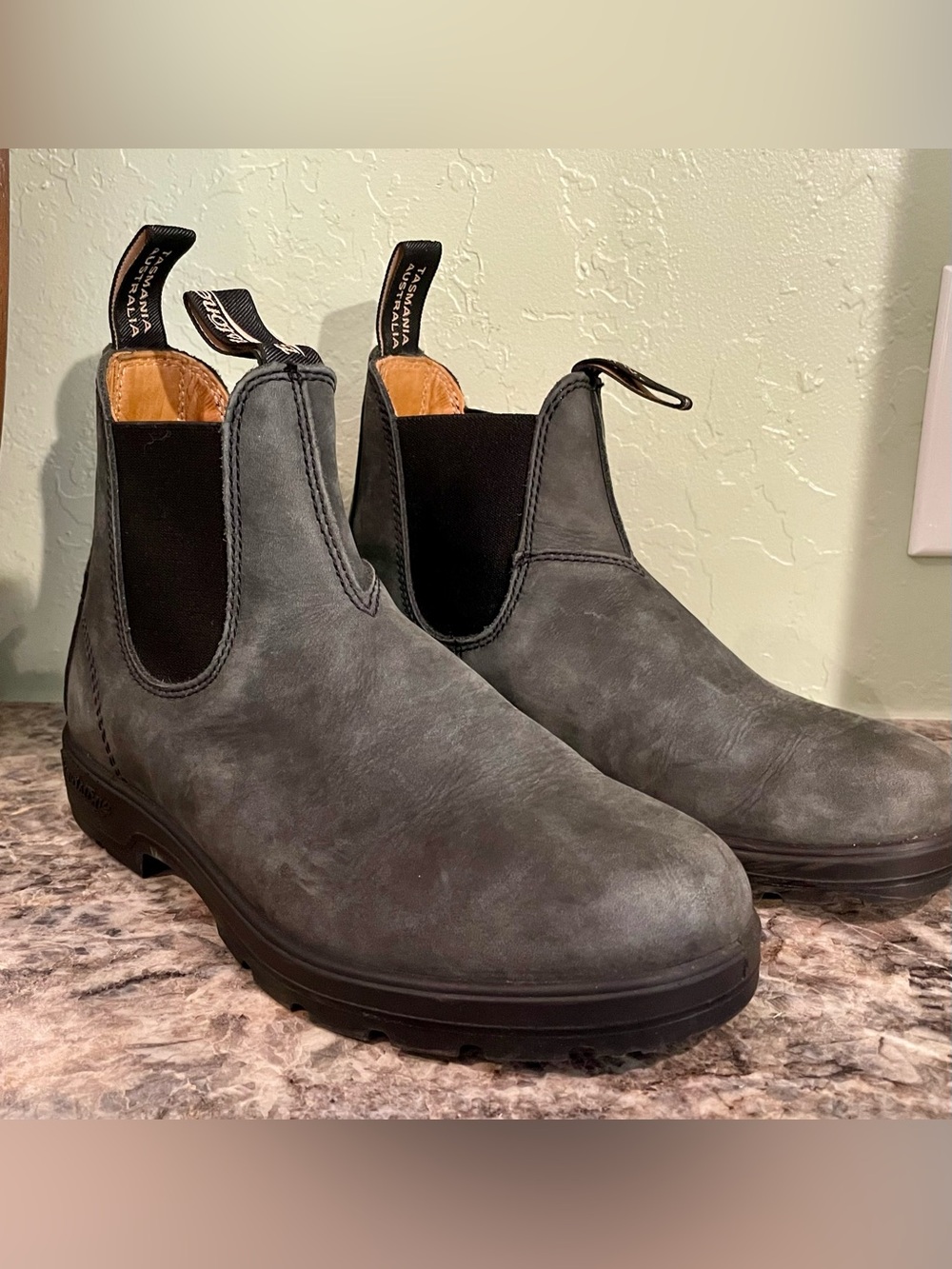 Blundstones Chelsea Boots - Gray - Slip-On AU 5- M 6 - W 8